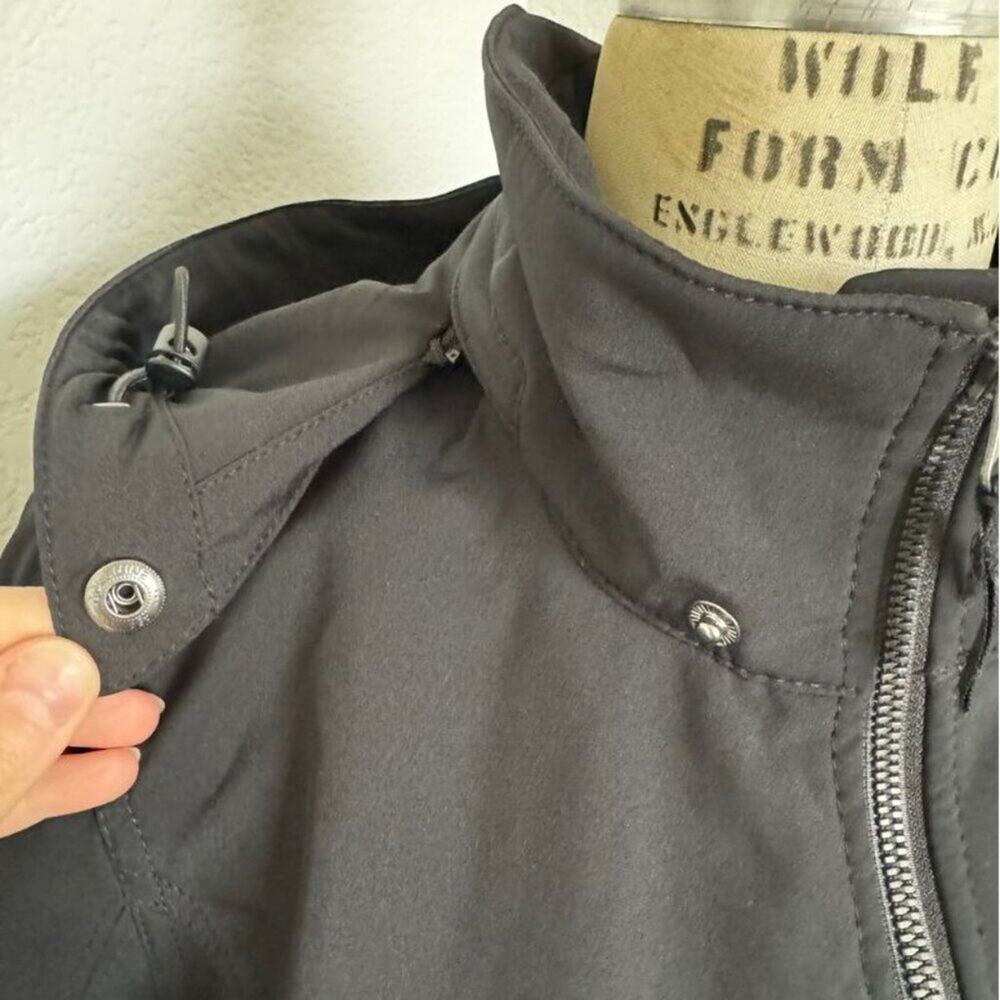 Eddie Bauer | Long Line Softshell Jacket w/ Removable Hood size M - Picture 6 of 8